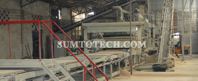 chip board making machinery